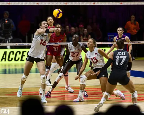 Photo 60 de l'album Ligue des Nations de Volleyball (VNL) – Jour 4 – Québec 2026