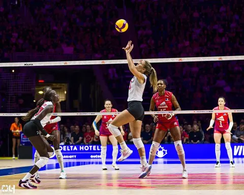 Photo 152 de l'album Ligue des Nations de Volleyball (VNL) – Jour 4 – Québec 2026