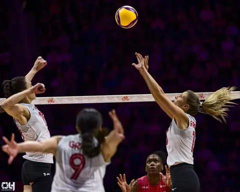 Photo 139 de l'album Ligue des Nations de Volleyball (VNL) – Jour 4 – Québec 2026