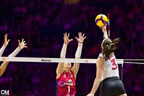Photo 37 de l'album Ligue des Nations de Volleyball (VNL) – Jour 4 – Québec 2026
