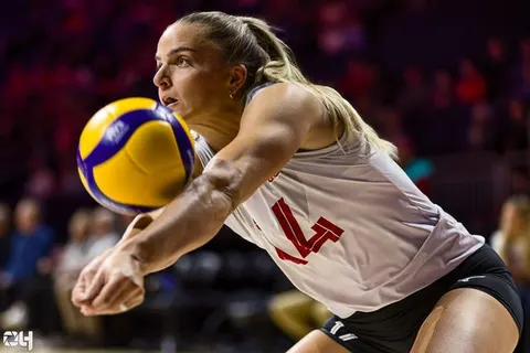 Photo 7 de l'album Ligue des Nations de Volleyball (VNL) – Jour 4 – Québec 2026