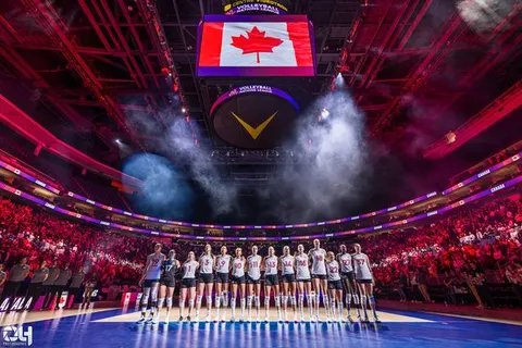 Photo 16 de l'album Ligue des Nations de Volleyball (VNL) – Jour 4 – Québec 2026