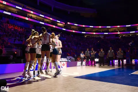 Photo 31 de l'album Ligue des Nations de Volleyball (VNL) – Jour 4 – Québec 2026