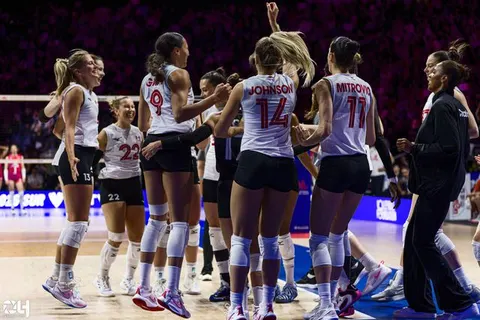 Photo 182 de l'album Ligue des Nations de Volleyball (VNL) – Jour 4 – Québec 2026