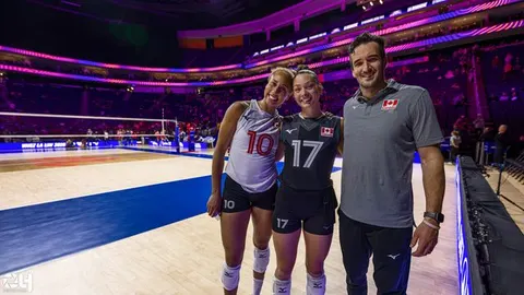 Photo 224 de l'album Ligue des Nations de Volleyball (VNL) – Jour 4 – Québec 2026