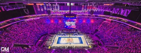 Photo 96 de l'album Ligue des Nations de Volleyball (VNL) – Jour 4 – Québec 2026