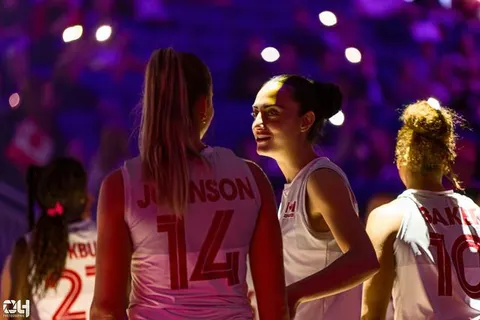 Photo 24 de l'album Ligue des Nations de Volleyball (VNL) – Jour 4 – Québec 2026