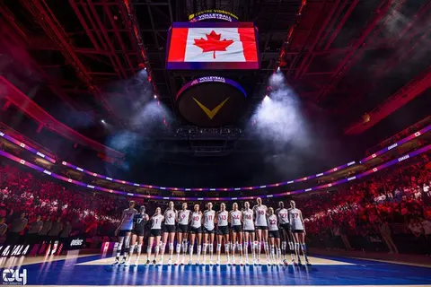 Photo 19 de l'album Ligue des Nations de Volleyball (VNL) – Jour 4 – Québec 2026