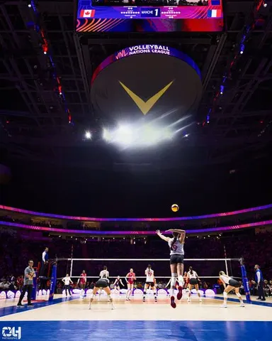Photo 44 de l'album Ligue des Nations de Volleyball (VNL) – Jour 4 – Québec 2026