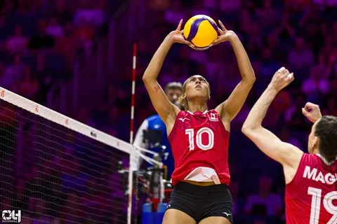 Photo 345 de l'album Ligue des Nations de Volleyball (VNL) – Jour 5 – Québec 2026