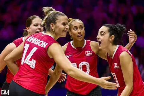 Photo 317 de l'album Ligue des Nations de Volleyball (VNL) – Jour 5 – Québec 2026