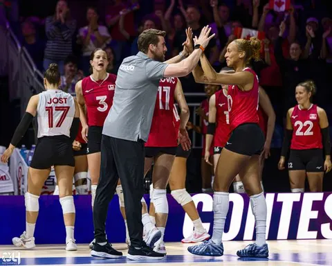 Photo 363 de l'album Ligue des Nations de Volleyball (VNL) – Jour 5 – Québec 2026