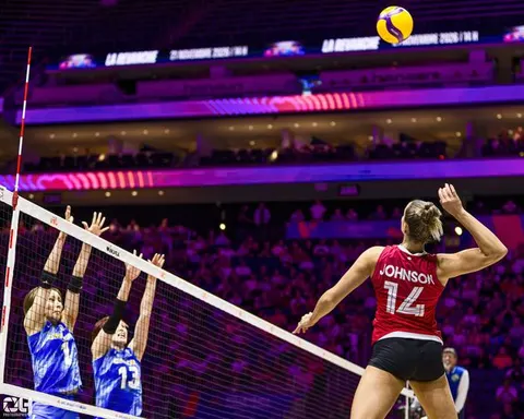 Photo 215 de l'album Ligue des Nations de Volleyball (VNL) – Jour 5 – Québec 2026