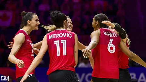 Photo 247 de l'album Ligue des Nations de Volleyball (VNL) – Jour 5 – Québec 2026