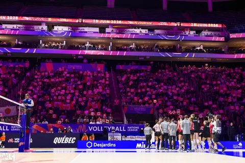 Photo 309 de l'album Ligue des Nations de Volleyball (VNL) – Jour 5 – Québec 2026