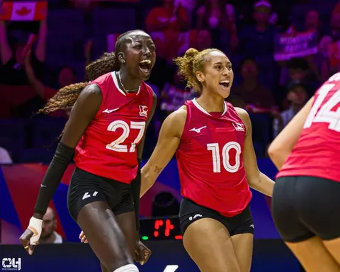 Photo 319 de l'album Ligue des Nations de Volleyball (VNL) – Jour 5 – Québec 2026