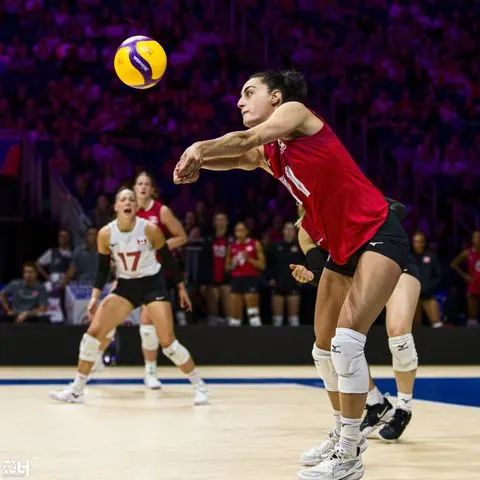 Photo 250 de l'album Ligue des Nations de Volleyball (VNL) – Jour 5 – Québec 2026