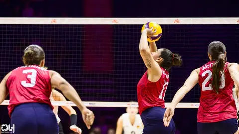 Photo 17 de l'album Ligue des Nations de Volleyball (VNL) – Jour 5 – Québec 2026