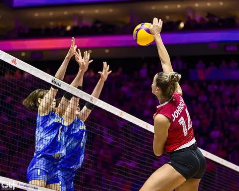 Photo 394 de l'album Ligue des Nations de Volleyball (VNL) – Jour 5 – Québec 2026