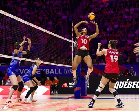 Photo 365 de l'album Ligue des Nations de Volleyball (VNL) – Jour 5 – Québec 2026