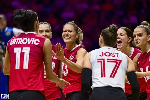 Photo 225 de l'album Ligue des Nations de Volleyball (VNL) – Jour 5 – Québec 2026