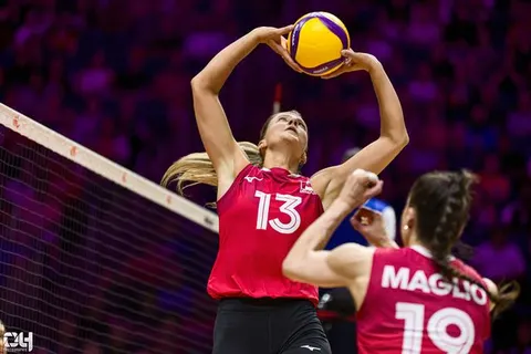 Photo 232 de l'album Ligue des Nations de Volleyball (VNL) – Jour 5 – Québec 2026