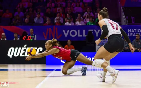 Photo 393 de l'album Ligue des Nations de Volleyball (VNL) – Jour 5 – Québec 2026