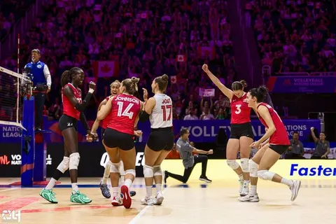Photo 371 de l'album Ligue des Nations de Volleyball (VNL) – Jour 5 – Québec 2026