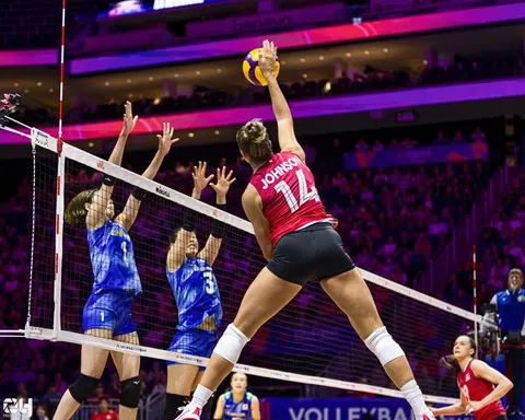 Photo 260 de l'album Ligue des Nations de Volleyball (VNL) – Jour 5 – Québec 2026