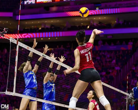 Photo 329 de l'album Ligue des Nations de Volleyball (VNL) – Jour 5 – Québec 2026