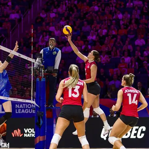 Photo 226 de l'album Ligue des Nations de Volleyball (VNL) – Jour 5 – Québec 2026