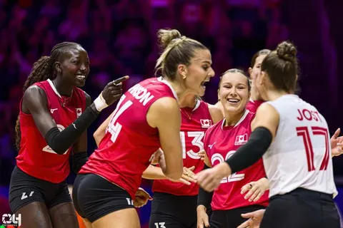 Photo 266 de l'album Ligue des Nations de Volleyball (VNL) – Jour 5 – Québec 2026