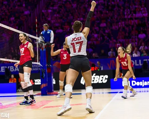 Photo 261 de l'album Ligue des Nations de Volleyball (VNL) – Jour 5 – Québec 2026