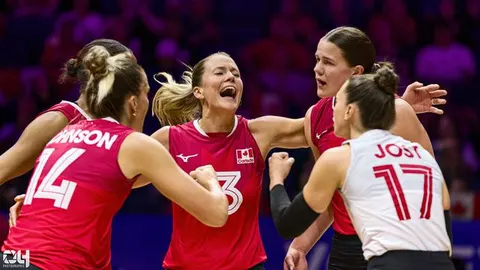 Photo 236 de l'album Ligue des Nations de Volleyball (VNL) – Jour 5 – Québec 2026