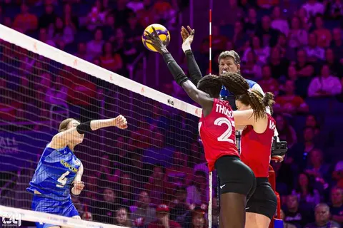 Photo 395 de l'album Ligue des Nations de Volleyball (VNL) – Jour 5 – Québec 2026