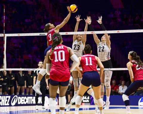 Photo 37 de l'album Ligue des Nations de Volleyball (VNL) – Jour 5 – Québec 2026