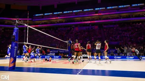 Photo 379 de l'album Ligue des Nations de Volleyball (VNL) – Jour 5 – Québec 2026