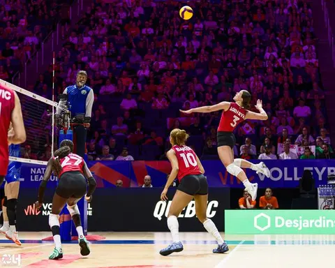 Photo 327 de l'album Ligue des Nations de Volleyball (VNL) – Jour 5 – Québec 2026