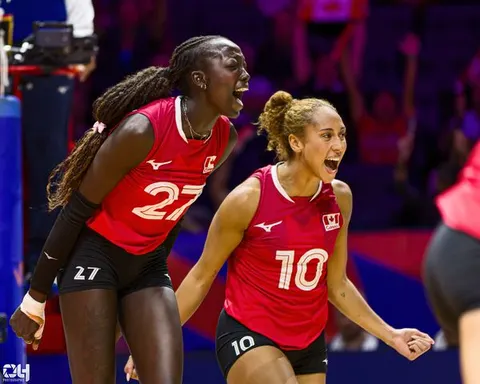 Photo 385 de l'album Ligue des Nations de Volleyball (VNL) – Jour 5 – Québec 2026
