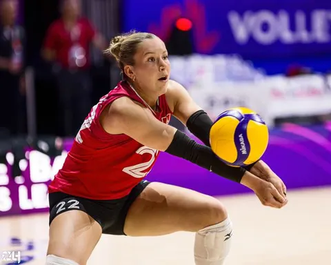 Photo 136 de l'album Ligue des Nations de Volleyball (VNL) – Jour 5 – Québec 2026