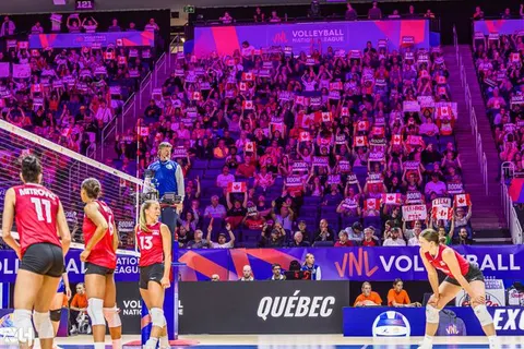 Photo 218 de l'album Ligue des Nations de Volleyball (VNL) – Jour 5 – Québec 2026