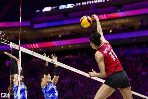 Photo 384 de l'album Ligue des Nations de Volleyball (VNL) – Jour 5 – Québec 2026