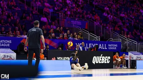 Photo 25 de l'album Ligue des Nations de Volleyball (VNL) – Jour 5 – Québec 2026