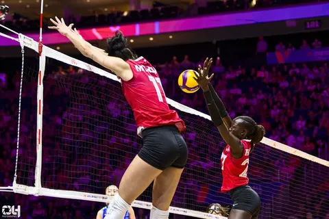 Photo 297 de l'album Ligue des Nations de Volleyball (VNL) – Jour 5 – Québec 2026
