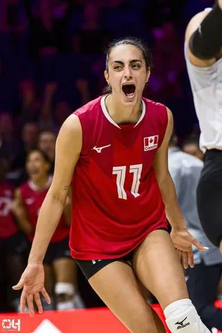 Photo 338 de l'album Ligue des Nations de Volleyball (VNL) – Jour 5 – Québec 2026