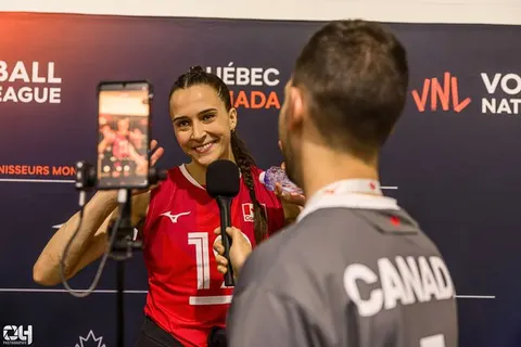 Photo 415 de l'album Ligue des Nations de Volleyball (VNL) – Jour 5 – Québec 2026