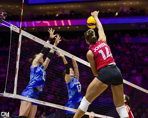 Photo 285 de l'album Ligue des Nations de Volleyball (VNL) – Jour 5 – Québec 2026