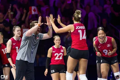 Photo 361 de l'album Ligue des Nations de Volleyball (VNL) – Jour 5 – Québec 2026
