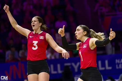 Photo 322 de l'album Ligue des Nations de Volleyball (VNL) – Jour 5 – Québec 2026