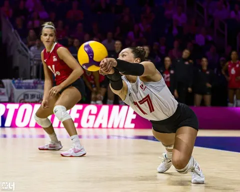 Photo 301 de l'album Ligue des Nations de Volleyball (VNL) – Jour 5 – Québec 2026